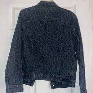 LEVIS LEOPARD JEAN JACKET NWT